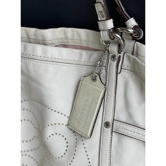 Coach Audrey Leather Andie Cinched Tote - Picture 2 of 9